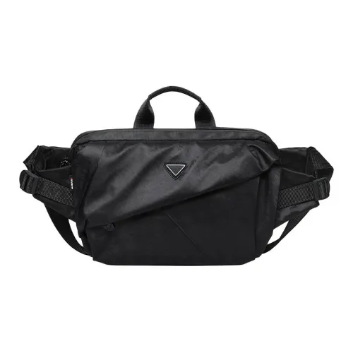 SEPTWOLVES Сумка через плечо среднего размера мужская черная