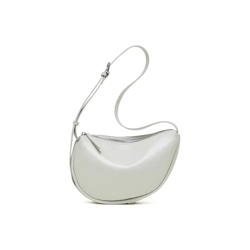 DIFFERENT FACES Сумка через плечо из коровьей кожи стандартная женская серая