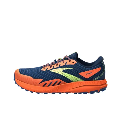 Brooks Divide 4 Беговые кроссовки Мужской Оранжевый
