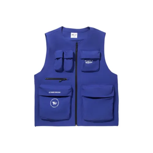 LINING Staple Коллаборация Коллекция Один Жилет Мужской Темно-Королевский Синий