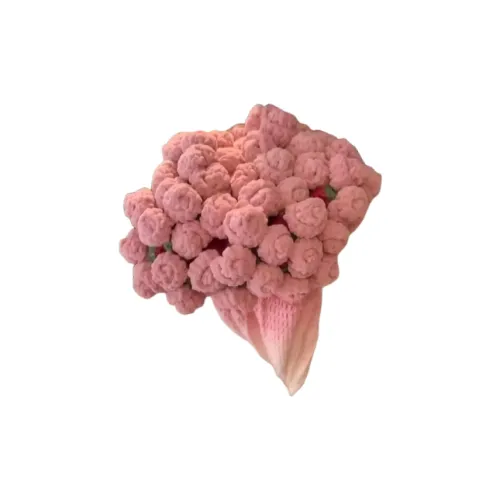 KecoSweet Ручной Розовый Букет Градиентный Розовый Ткачество Наборы для Шитья