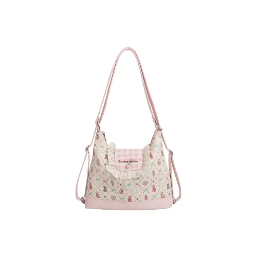 SAPANA STUDIO Холст Плечевая сумка Стандартная Женская Многоцветная