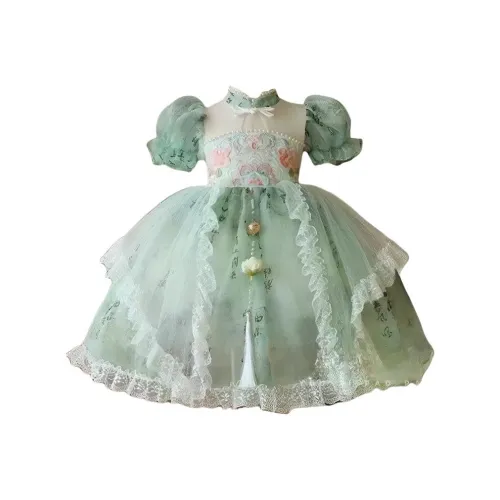 Детская одежда для праздника возраст 3-7 лет бренд Meter женское платье в стиле Лолита принцесса