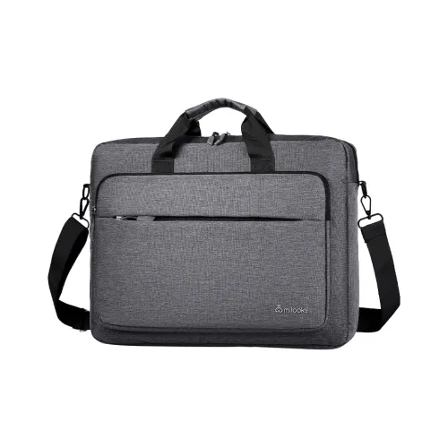 Dwiray Полиэстер Ноутбук Сумка Unisex Light Хаки Бизнес Серый