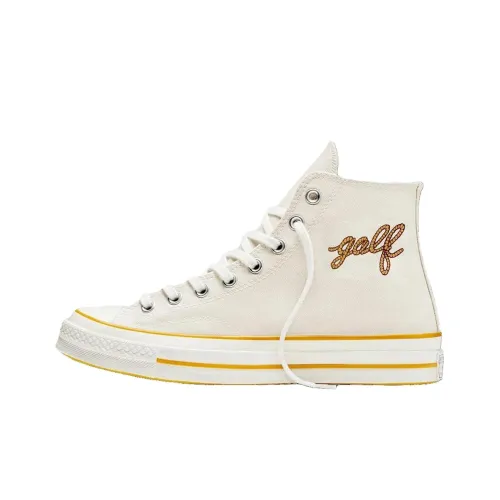 GOLF WANG x Converse Chuck 70 High Топ Кеды Унисекс Бежевый