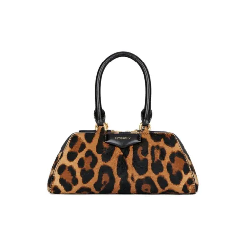 Givenchy Antigona Телячья кожа Сумка Мини Женская с леопардовым принтом