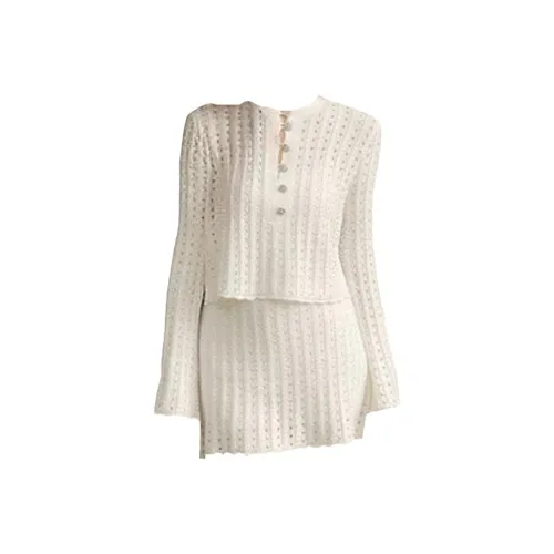 Meanalot Ecru Одежда Комплекты Женские Юбка-комплект