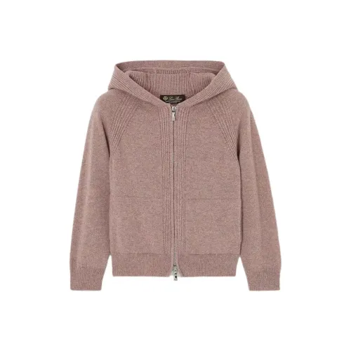 Loro Piana Серо-розовый KIDS Куртки