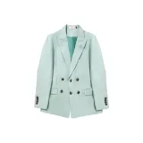 Мятно-зеленый костюм пальто MB11