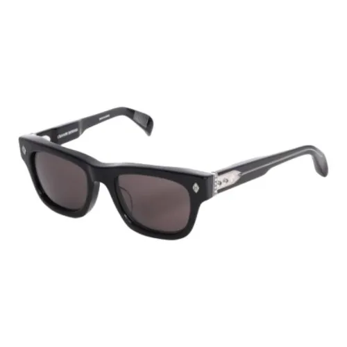 Chrome Hearts Квадратные Солнцезащитные Очки Мужские Черные