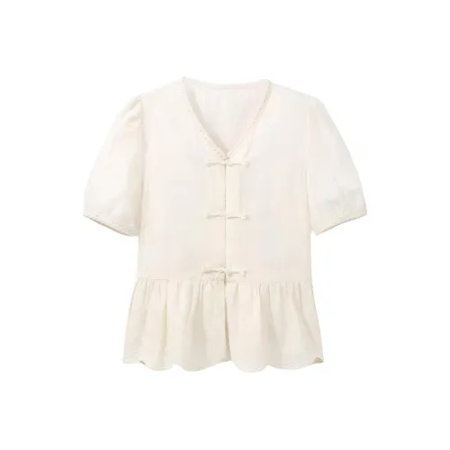 La Chapelle Абрикос Женские Рубашки