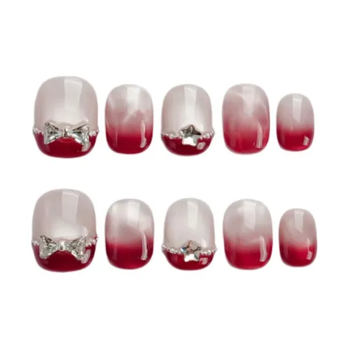 SHIZHIHONGCAN Ручная работа Фальшивая Погоня Короткий Квадратный и Круглый Красный Смужка Кошачий глаз