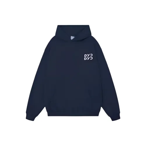 QYPRF Темно-синий синий женский свитшот