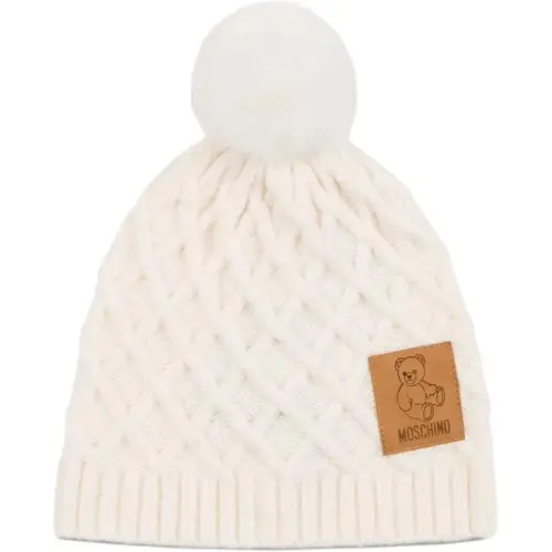 MOSCHINO Шерсть Бини Детский Белый