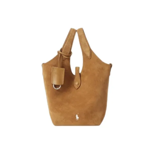 Polo Ralph Lauren с нубук и замша маленькая сумка женские карамель