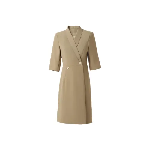 YaiFei Residence Короткий рукав Платье Женское