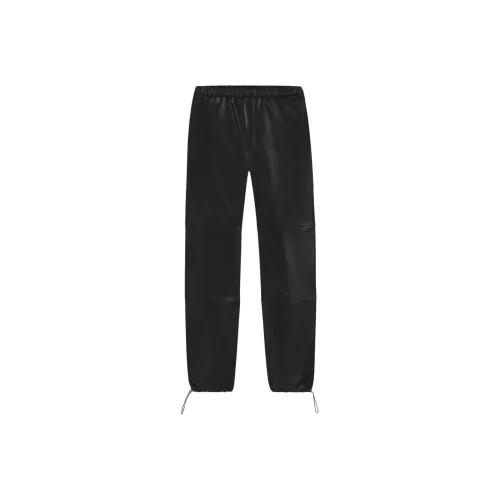 Hugo Boss Черные Женские Кожаные Брюки