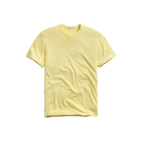 JAMES PERSE Желтый Торт Pigment Мужская T Рубашка