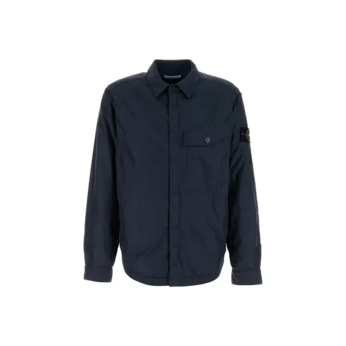 STONE ISLAND Хлопковый пуховик мужской