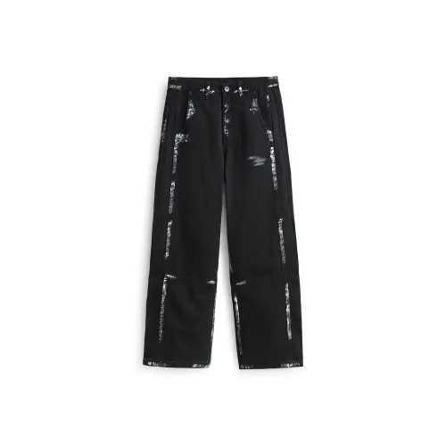 Go it alone Черный Унисекс Джинсы