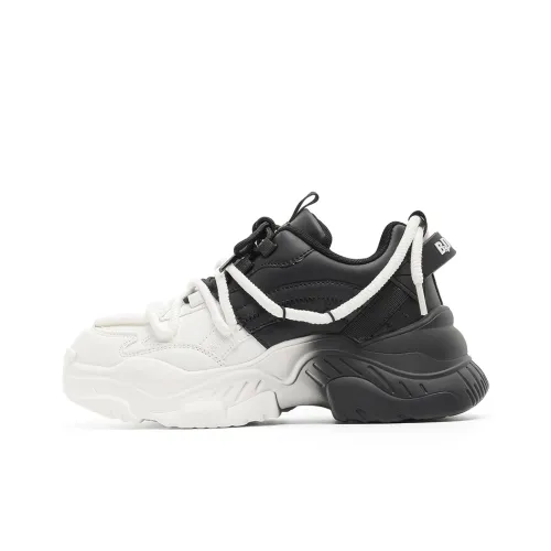 B.Duck Poison Series Толстая подошва Низкий топ Унисекс