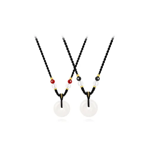 MUYAN Цветное стекло Ожерелья Унисекс