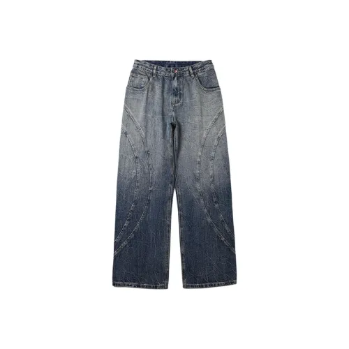 Devanro Синий Мужской Джинсы