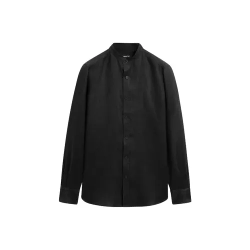 Massimo Dutti Черные Мужские Рубашки