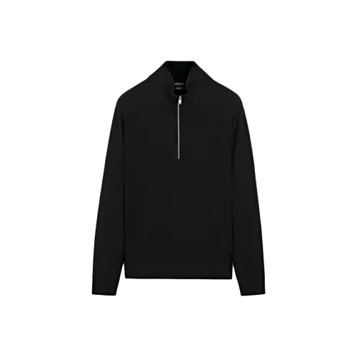Massimo Dutti Черные Мужские Свитера