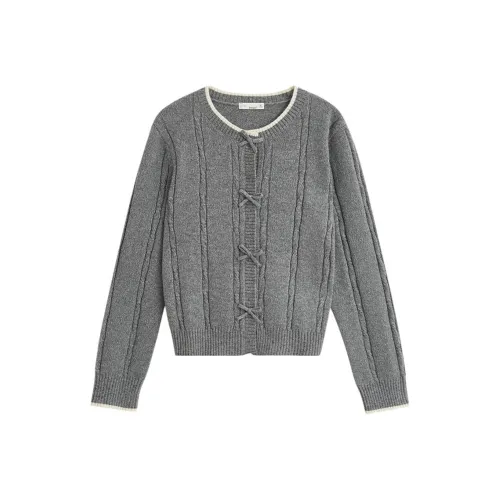 Inman Noble Серый Женский Трикотаж