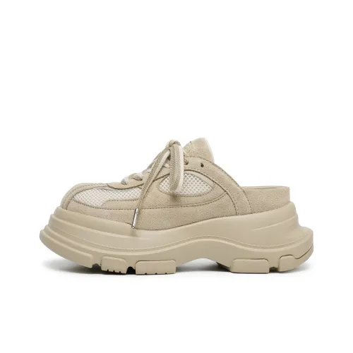 CALIFBULL Износостойкие Домашние тапочки Унисекс Абрикос