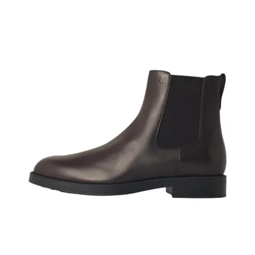 TOD'S Формальный Короткий Челси Мужской Коричневый