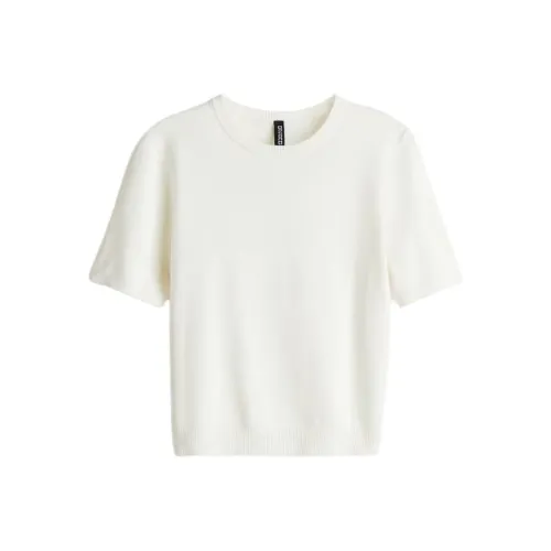H&M Белый Женские Футболки