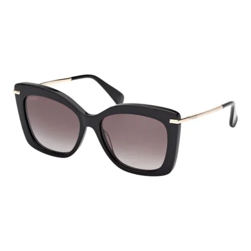 MaxMara Ацетат Кошачий глаз Солнцезащитные очки Мужской Золотой