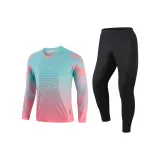 Комплект одежды (Розовая рубашка с длинным рукавом + черные штаны)