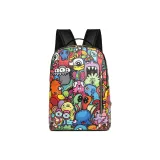 Чёрный Граффити Большой-Глазый Монстр