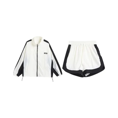 TIBINB Одежда с защитой от УФ-лучей + Шорты Женские Повседневные костюмы