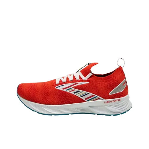 Brooks Levitate StealthFit 6 Беговые кроссовки Мужские Красные