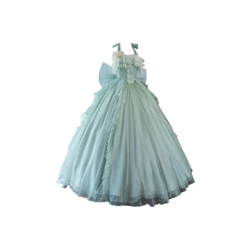 WLEQK Женские Лолита Платья