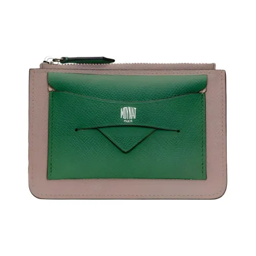 Moynat Carat Коровья кожа Кошелек Средний Женские Зеленый Серый