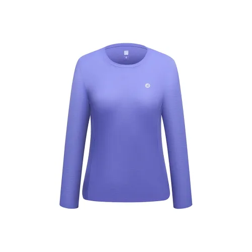 BMAI Фиолетовый Синий Фиолетовый Женские T-рубашки