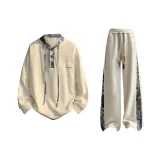 Комплект одежды - Ecru + Ecru, штаны