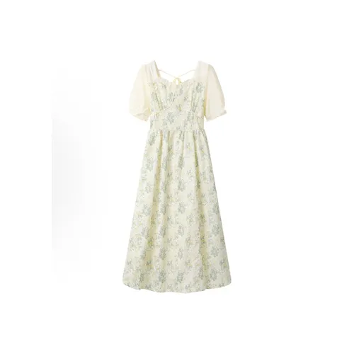 La Chapelle Летний Короткий Рукав Платье Женское