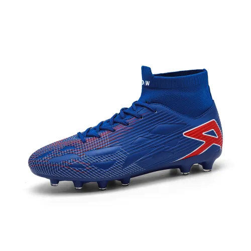 D W Анти KICK Амортизация И Устойчивость К Износу Высокий Топ Детские Футбольные Бутсы Подростки