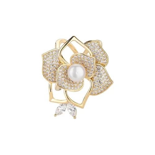 CHERAN Сплав Броши Женские Золото