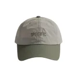 Серый с зеленым козырьком