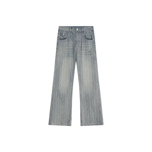 PISYPOX Синий Унисекс Джинсы