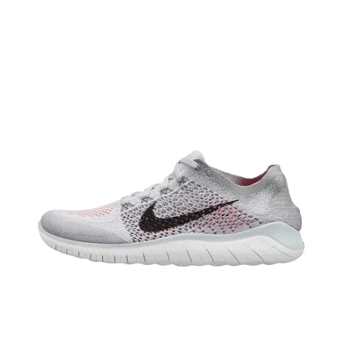 Nike Free RN Flyknit Беговые кроссовки Мужские Серые