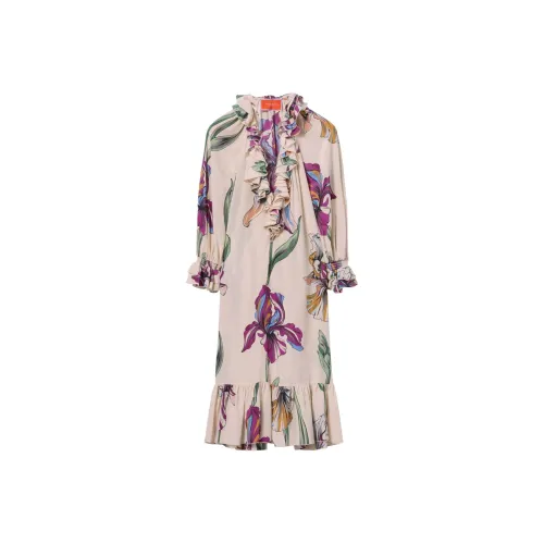 La DOUBLEJ. Длинное платье с длинными рукавами женское