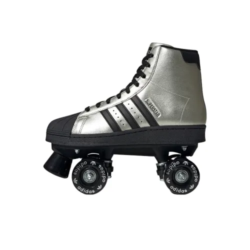 Adidas Originals Superstar 82 Casual Женские Металлический Серебристый